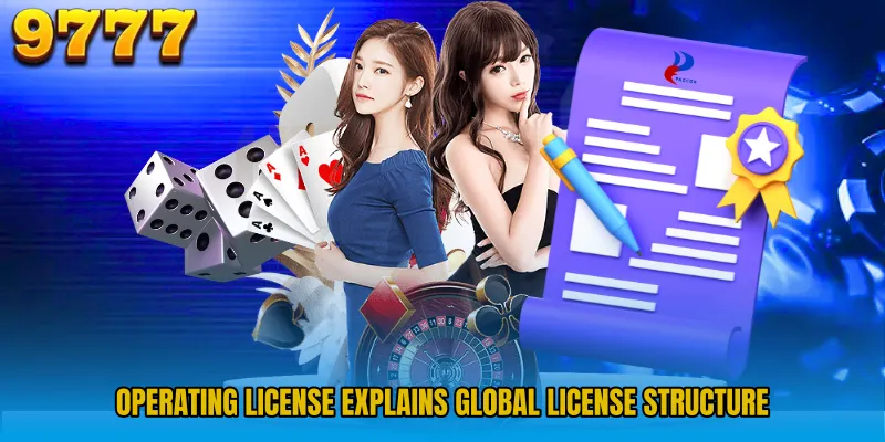 Operating License explains global license structure